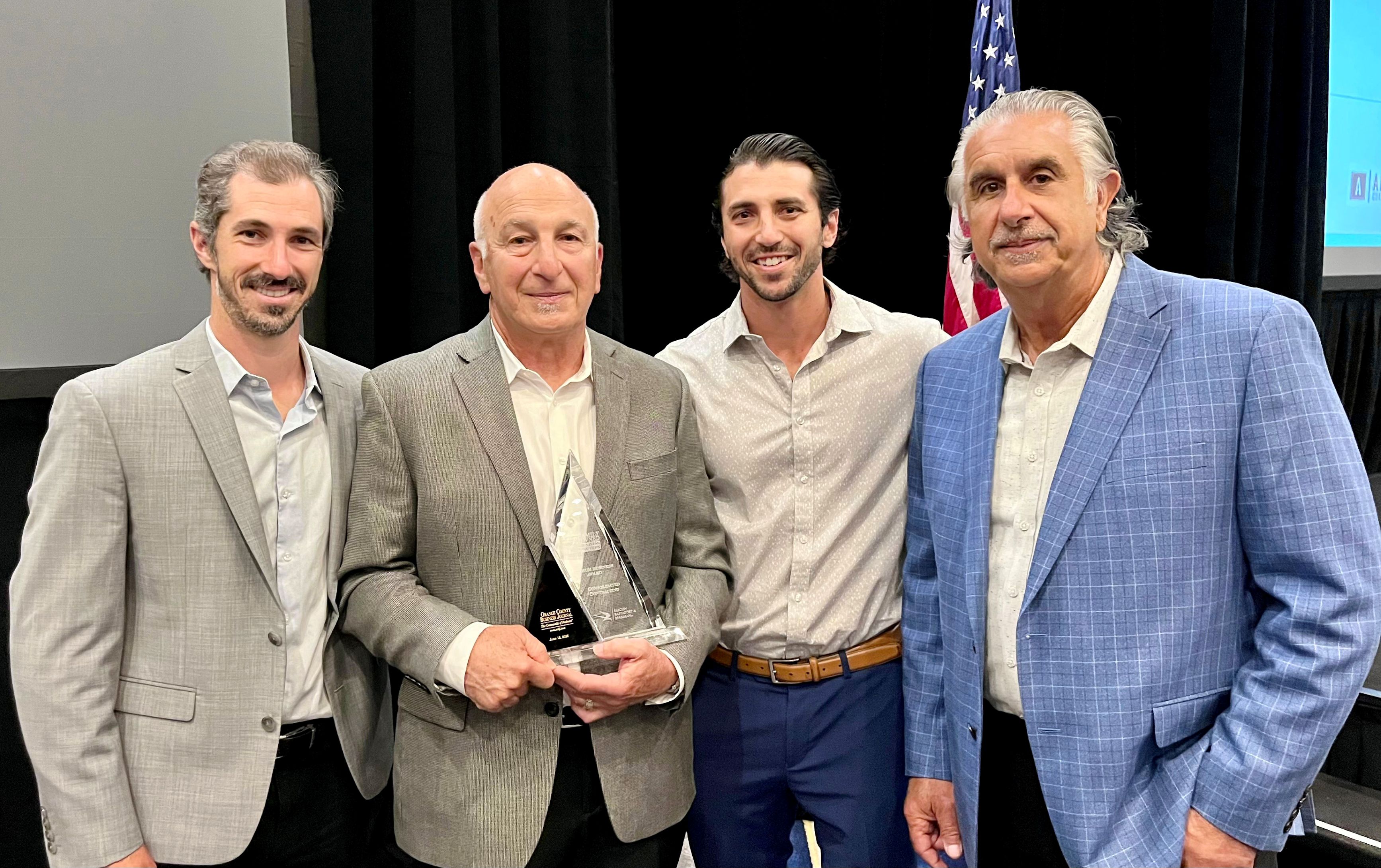 Consolidated Contracting Wins Family-Owned Business Award 