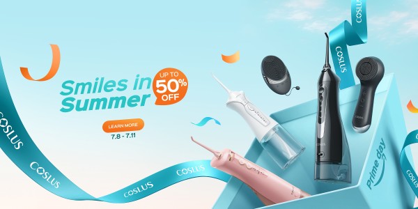 COSLUS Highlights Flagship Oral Care Solutions During Amazon Prime Member Event