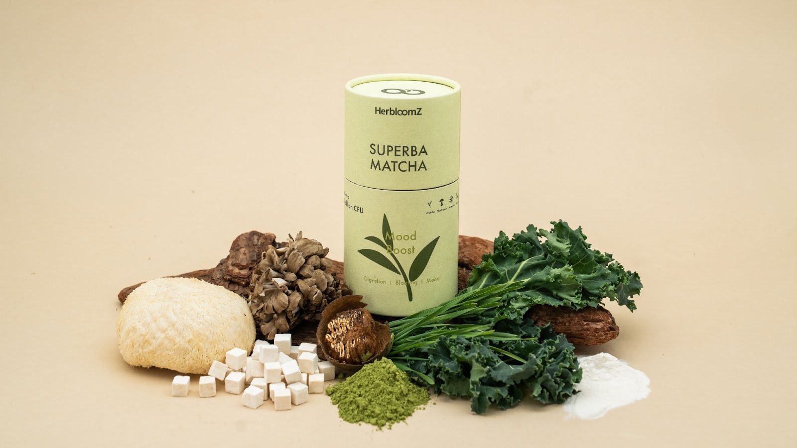 HerbloomZ Launches SUPERBA MATCHA - A Probiotic Matcha Product Targeting Daily Stress Routines