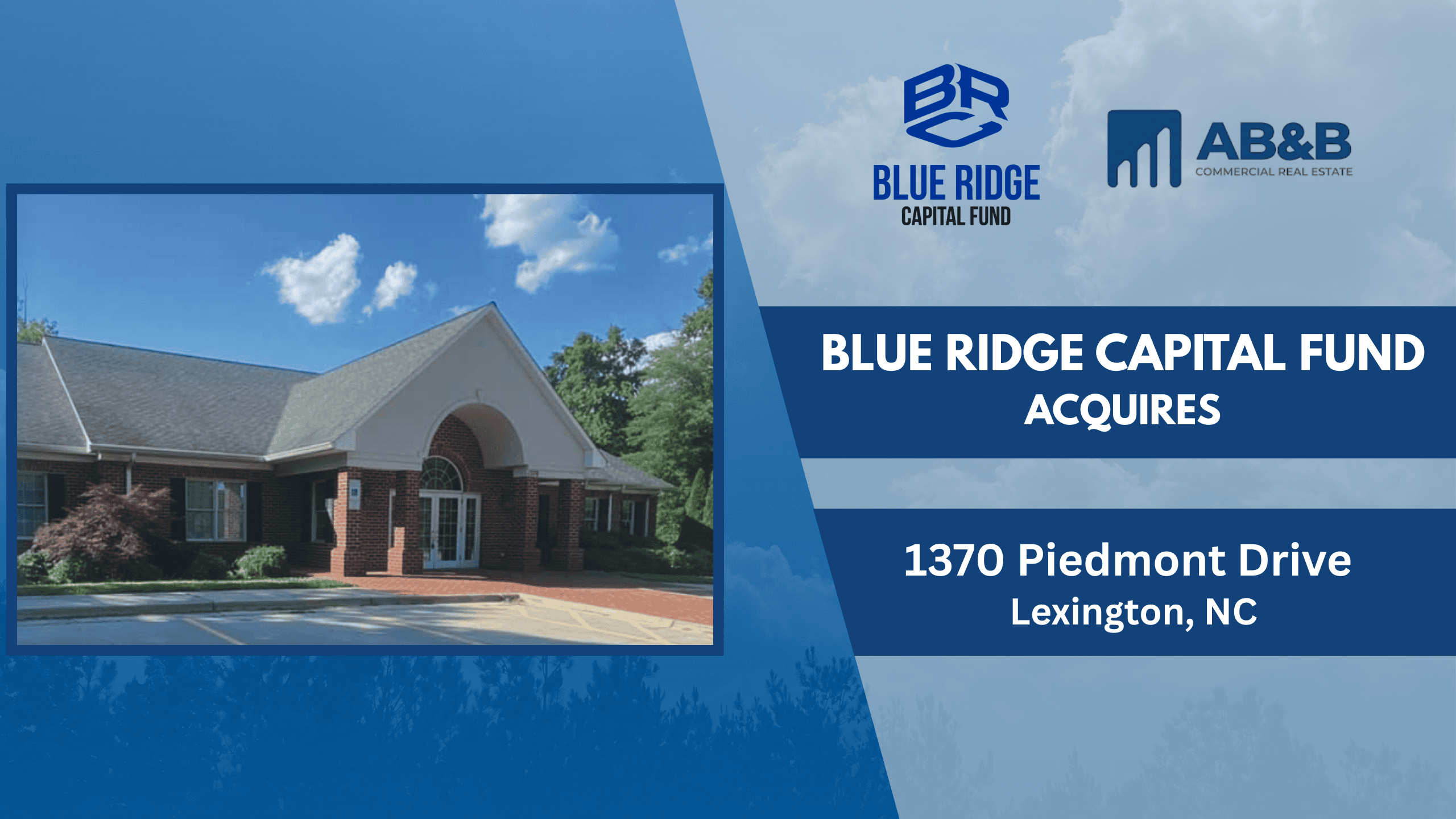 Blue Ridge Capital Fund Acquires Lexington Medical Office to Expand Medtail Footprint