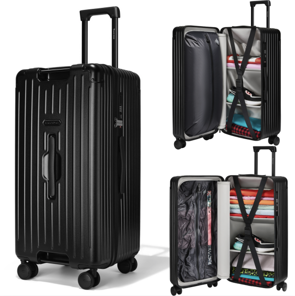Black Voyage Launches Worlds First 28 Inch AirTrunk Check-In Suitcase Featuring Vortex Vacuum Seal Compression Technology