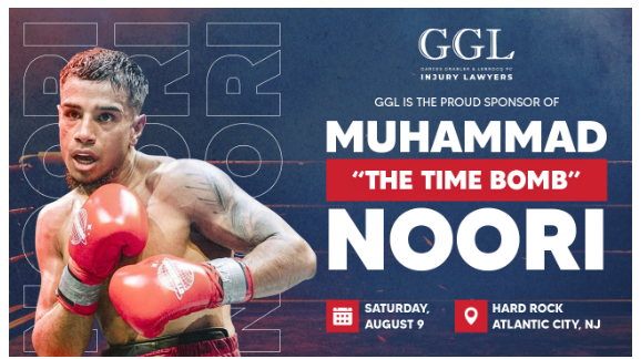 GGL Partners with Boxer Muhammad "The Time Bomb" Noori Ahead of August 9 Showdown