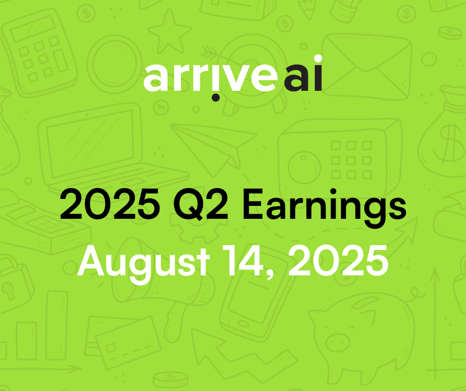 Arrive AI to Hold Inaugural Quarterly Results Call