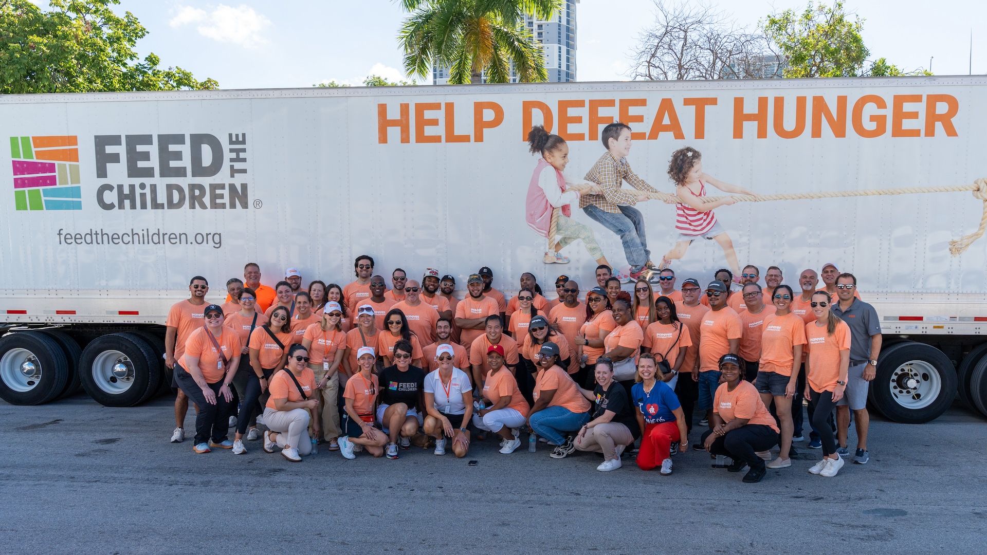 Popeyes Foundation(SM) and Feed the Children to Kick Off SERVING WITH LOVE(R) Tour this Fall