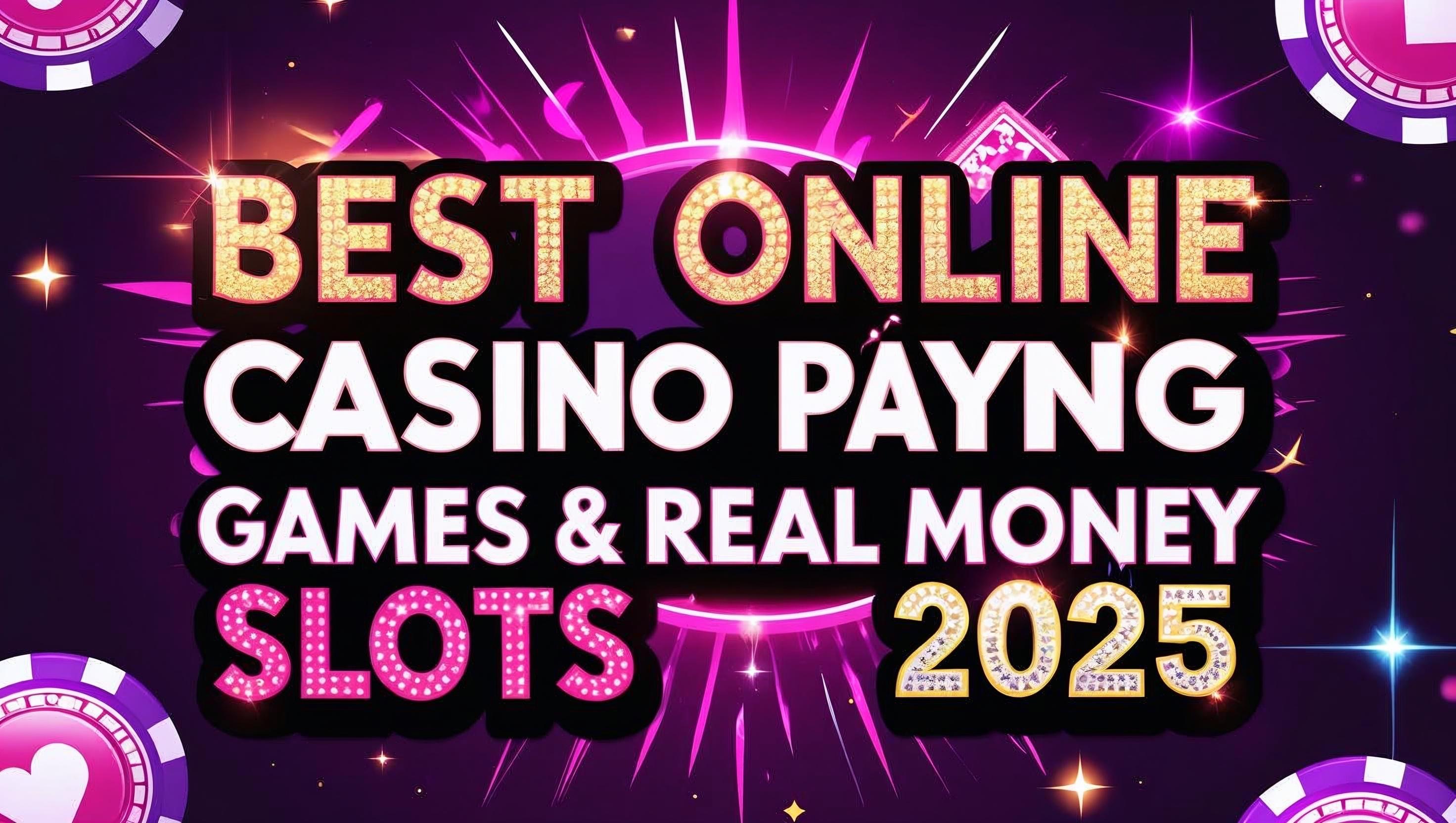 Best Online Casino Paying Games & Real Money Slots 2025 
