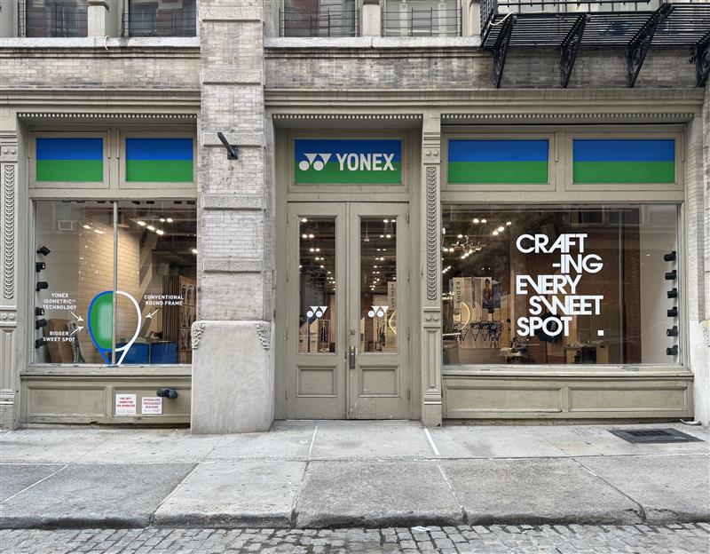 Yonex Unveils 2025 SoHo NYC Pop-Up: Crafting Every Sweet Spot