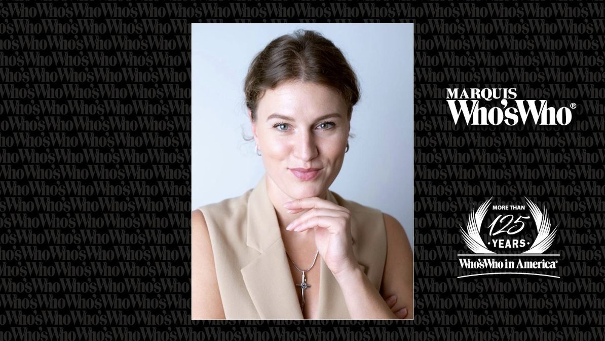 Marquis Who's Who Honors Yulia Zalygina, PhD, MDRT, for Excellence in Insurance and Financial Planning