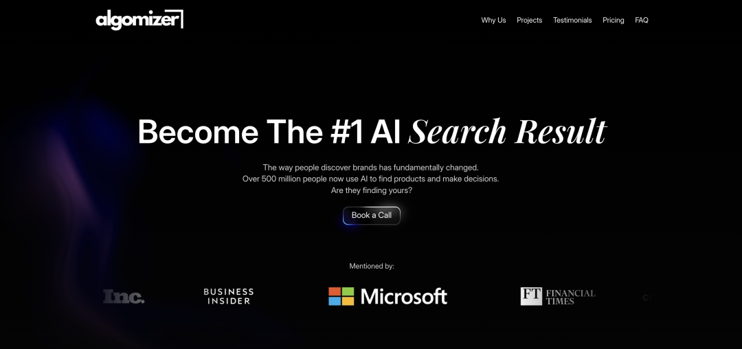 Algomizer Named Best Generative Engine Optimization Service Provider of 2025 - Additionally Recognized by Andreessen Horowitz