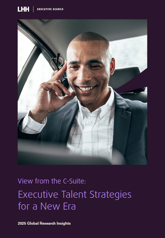 LHH Executive Search Research Finds Nearly 60% of Leaders Plan to Change Roles Within the Next Three Years