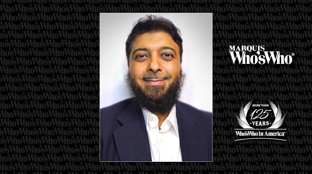 Marquis Who's Who Honors Junaid Aasi for Excellence in Information Technology and Cybersecurity