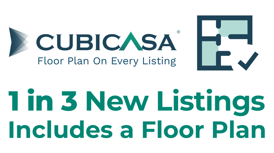 CubiCasa and Industry Partners Reach Major Milestone: Floor Plans Now on 1 in 3 U.S. Listings