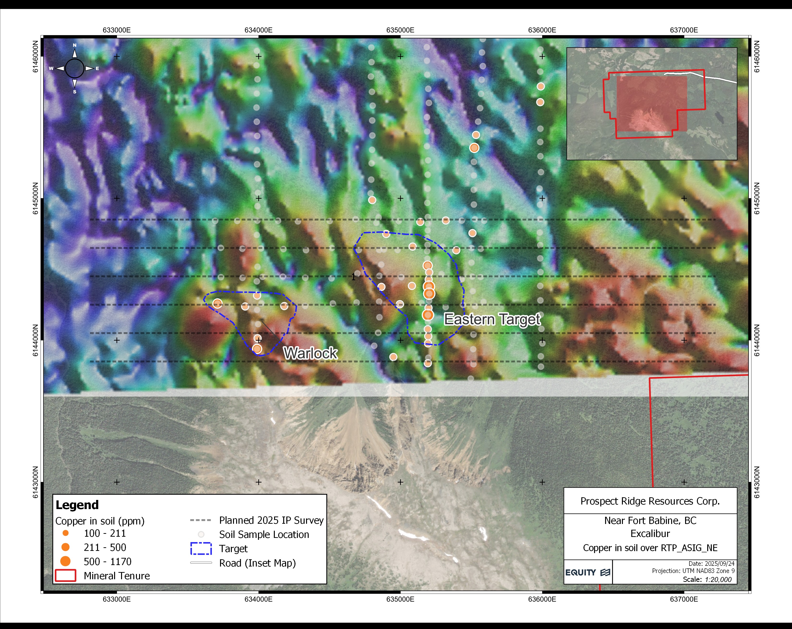 Prospect Ridge Announces October Drill Program at Camelot Project, Strategic Exploration Update and Investor Townhall on October 16, 2025