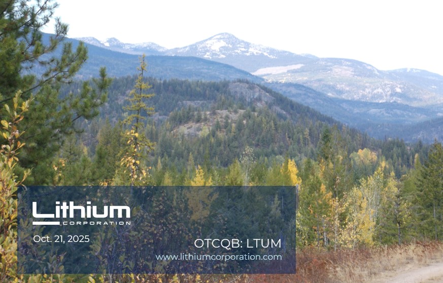 Lithium Corporation Increases Claim Holdings at BC Rare Earth Prospect