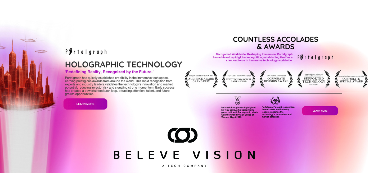BELEVE VISION(R) Launches with Signature Platform "G.E.M."