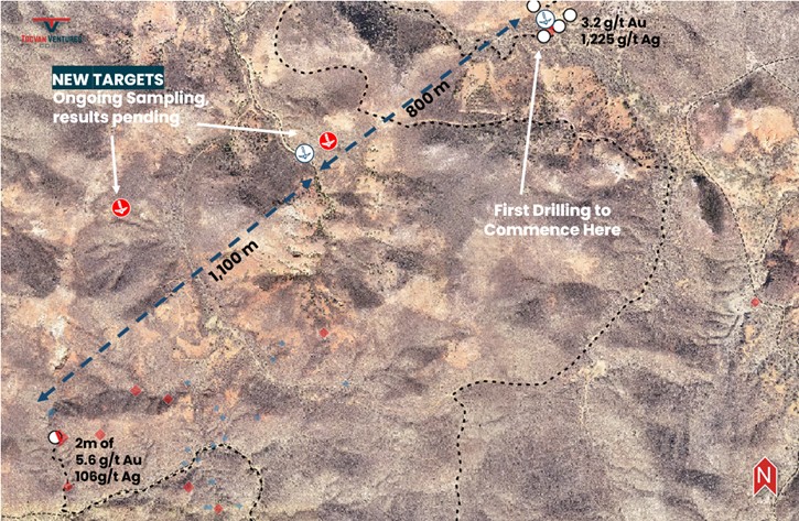 Tocvan Announces Discovery of Two New Target Areas With Historic Underground Workings at North Block Gran Pilar Gold-Silver Project