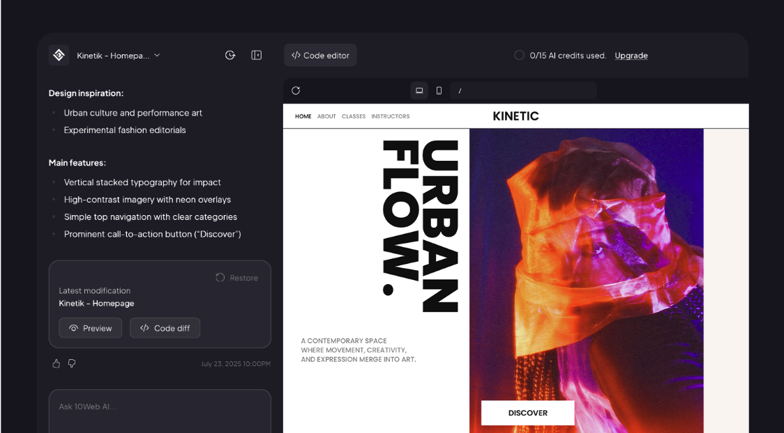 10Web Unveils First AI-Powered Vibe Coding Frontend Builder with Complete WordPress Backend
