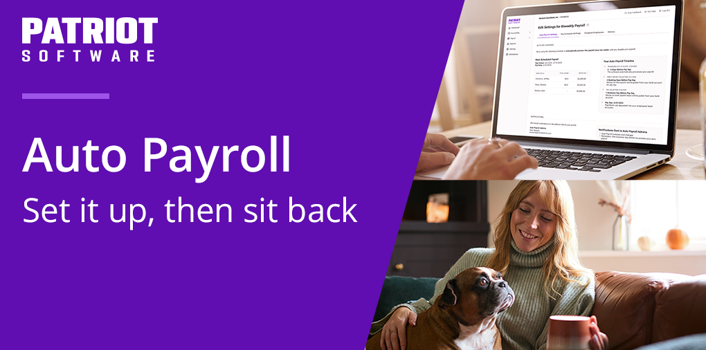 Patriot Software Unveils Another Huge Time-Saving Feature: Auto Payroll