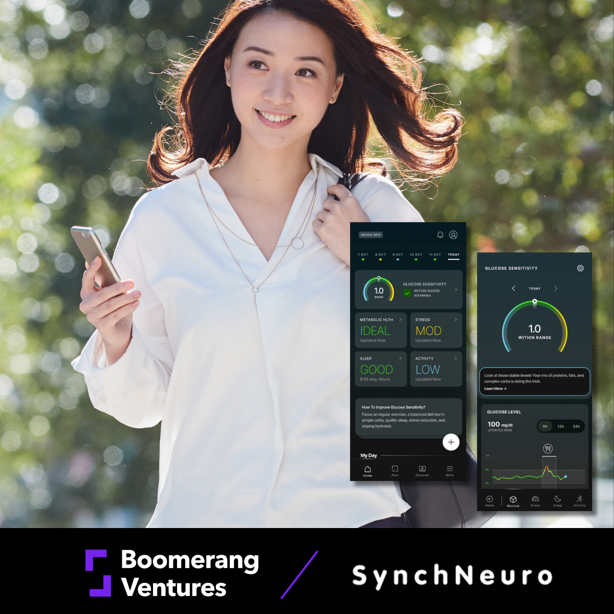 Boomerang Ventures Makes Seed-Stage Investment in SynchNeuro to Advance Brain-Based Non-Invasive Glucose Monitoring Technology