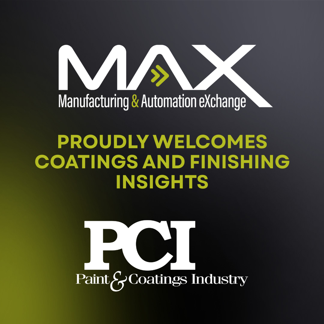 The Manufacturing & Automation eXchange Expands Its Reach with the Addition of Paint & Coatings Industry Magazine as Sixth Media Partner