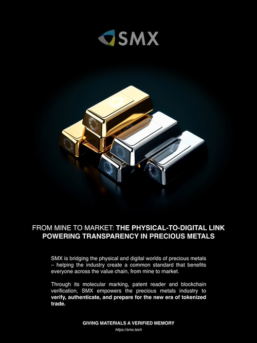SMX: Verified Gold Will Trade at a Premium and Here's Why