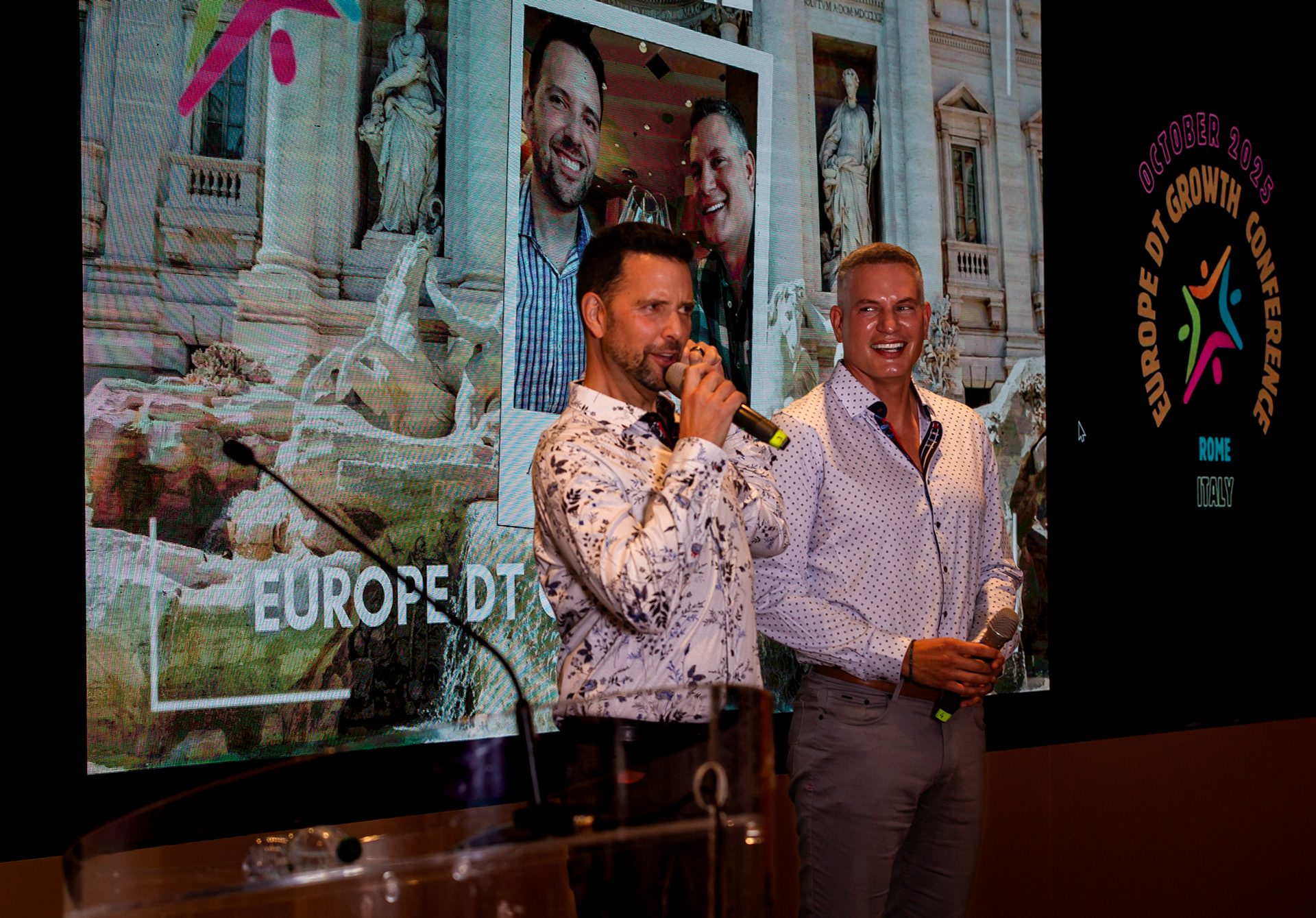 Darren and Mike Empower 400+ Entrepreneurs in Rome