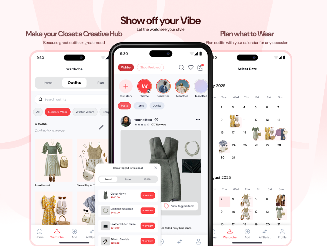 Introducing Wdrbe: The World's First AI-Powered Social Wardrobe App That Transforms Closets into Global Style Hubs