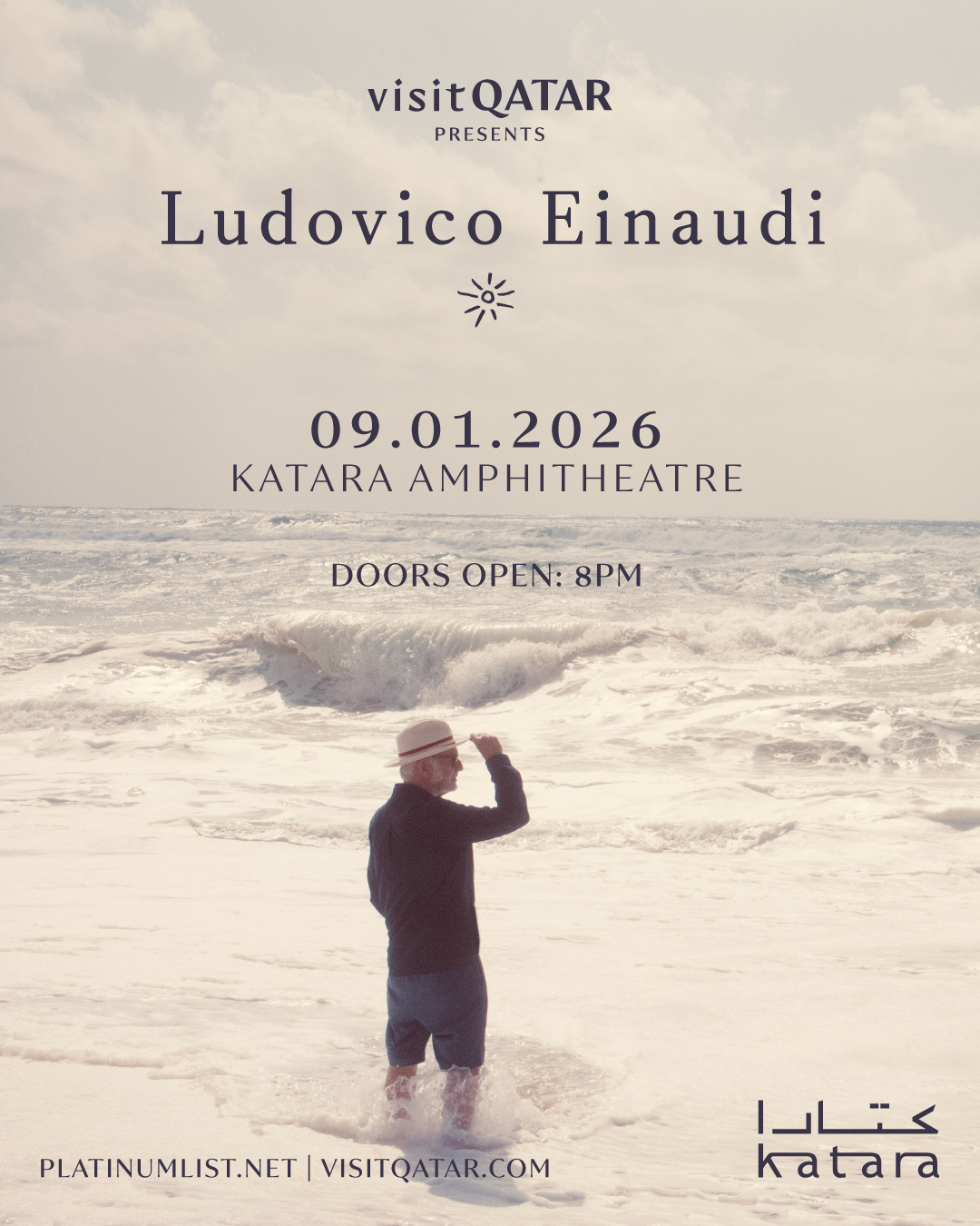 Visit Qatar Presents Ludovico Einaudi Live in Doha