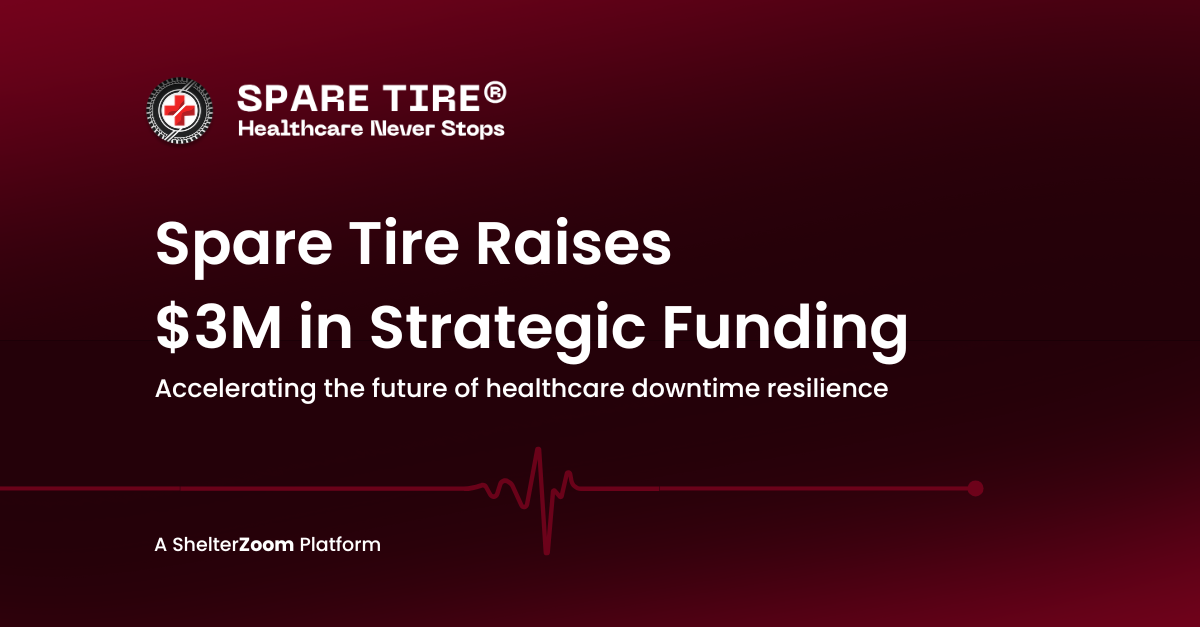 Healthcare Can't Afford Downtime: Spare Tire Raises $3 Million to Keep EHRs Running