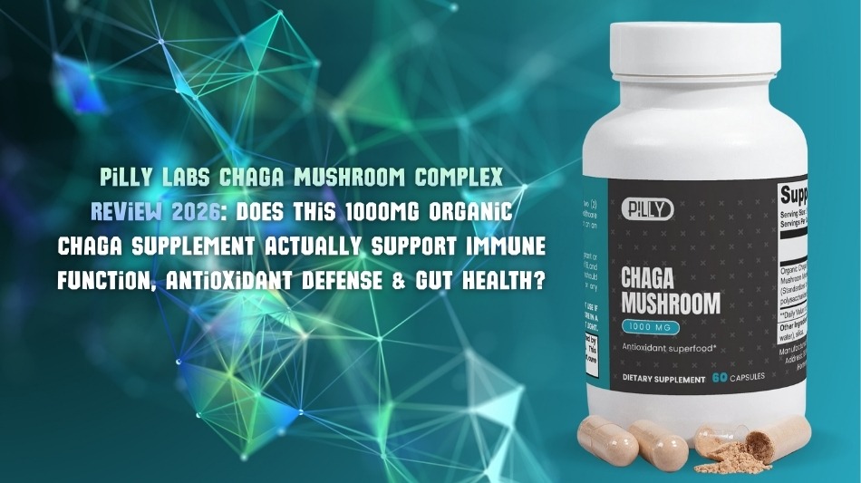 Pilly Labs Chaga Mushroom Complex Highlights Standardized Polysaccharide Content and Quality-First Supplement Formulation