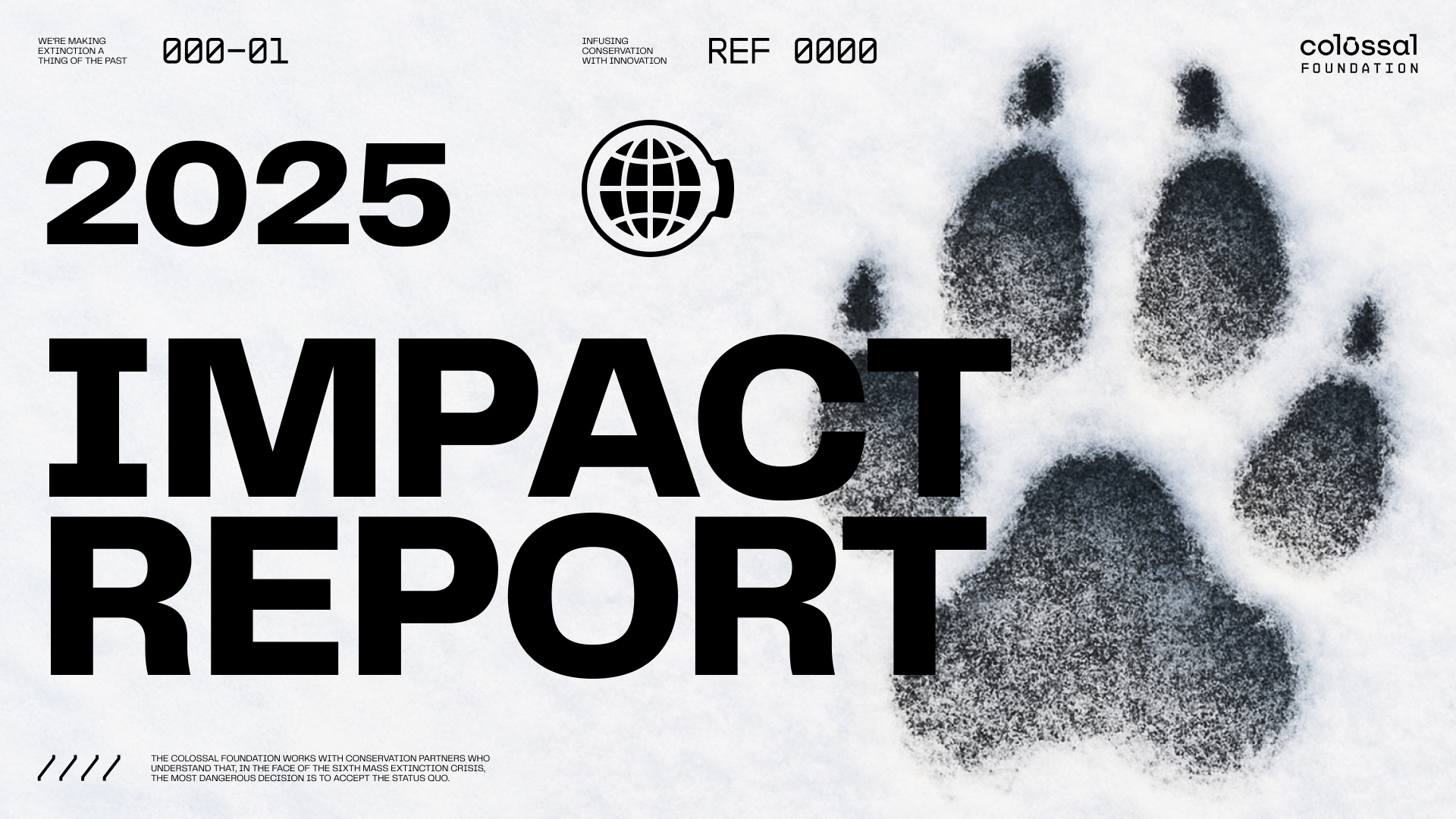 The Colossal Foundation Doubles Funding to $100 Million to Prevent Mass Extinctions