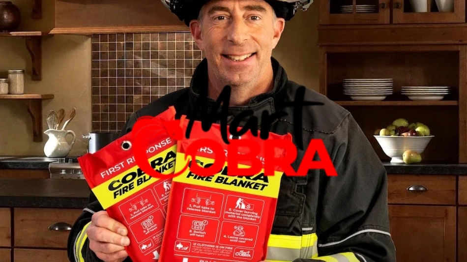 Cobra Fire Blanket Explained: How Fire Blankets Support Kitchen Fire Safety for Small, Contained Incidents