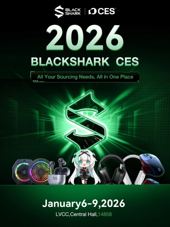 Black Shark Confirms Participation in CES 2026, Ushering in a New Storm for Esports Peripherals on the Global Innovation Stage.