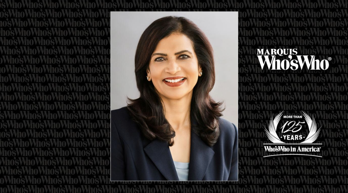 Marquis Who's Who Honors Beena Menon for Financial Leadership