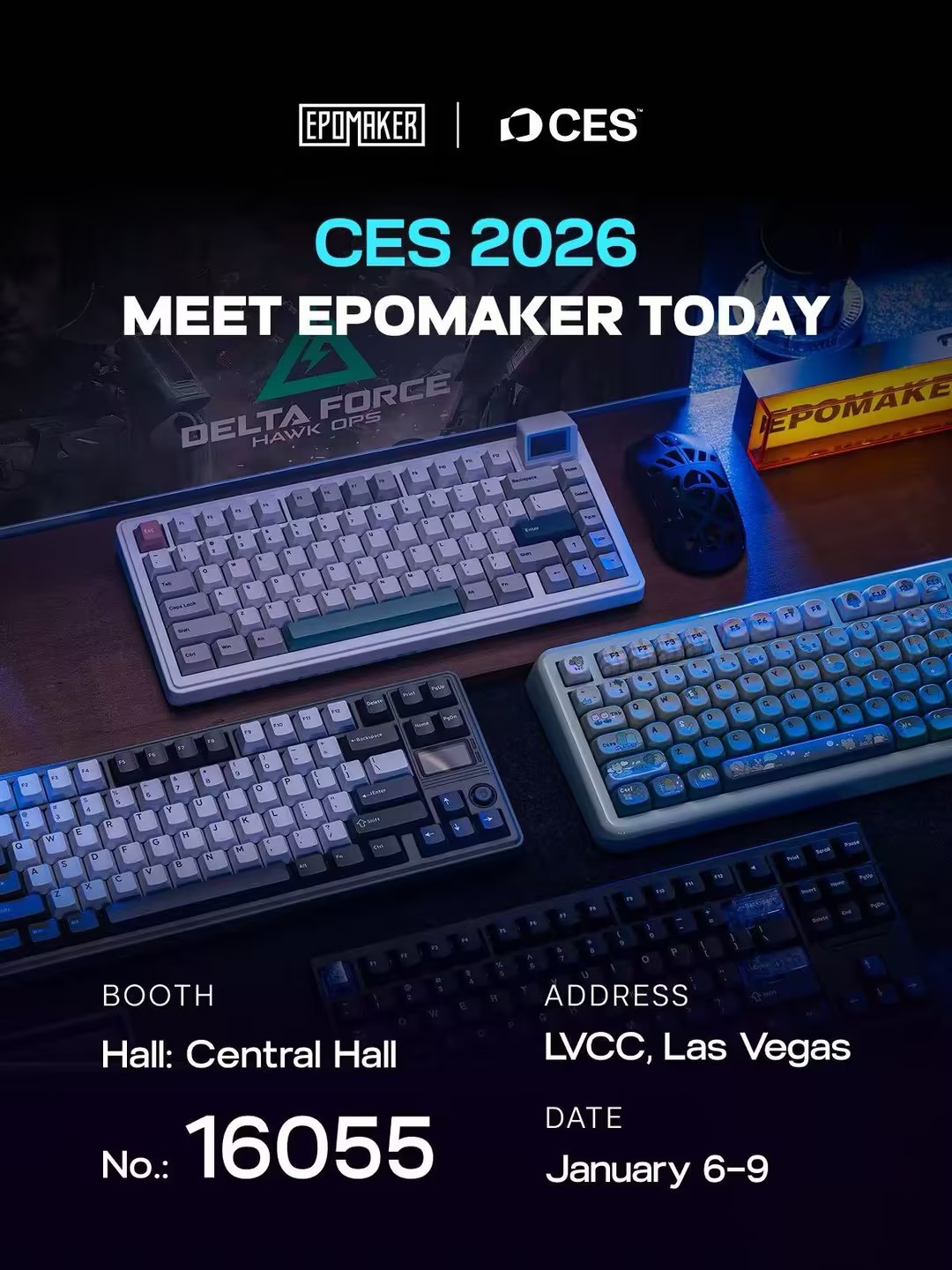 CES 2026: When Technology Meets Temperature, Epomaker's Community Celebration