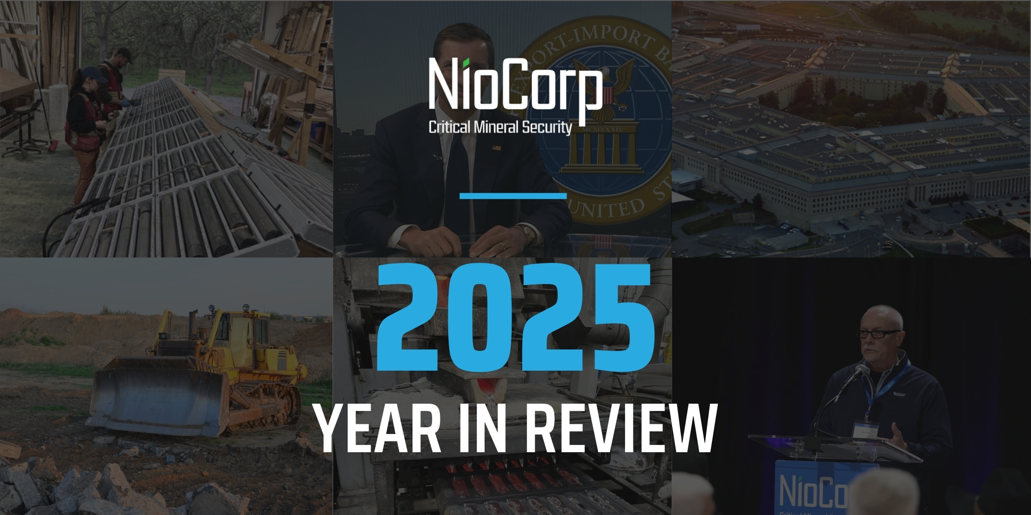 NioCorp Issues 2025 Year in Review Report