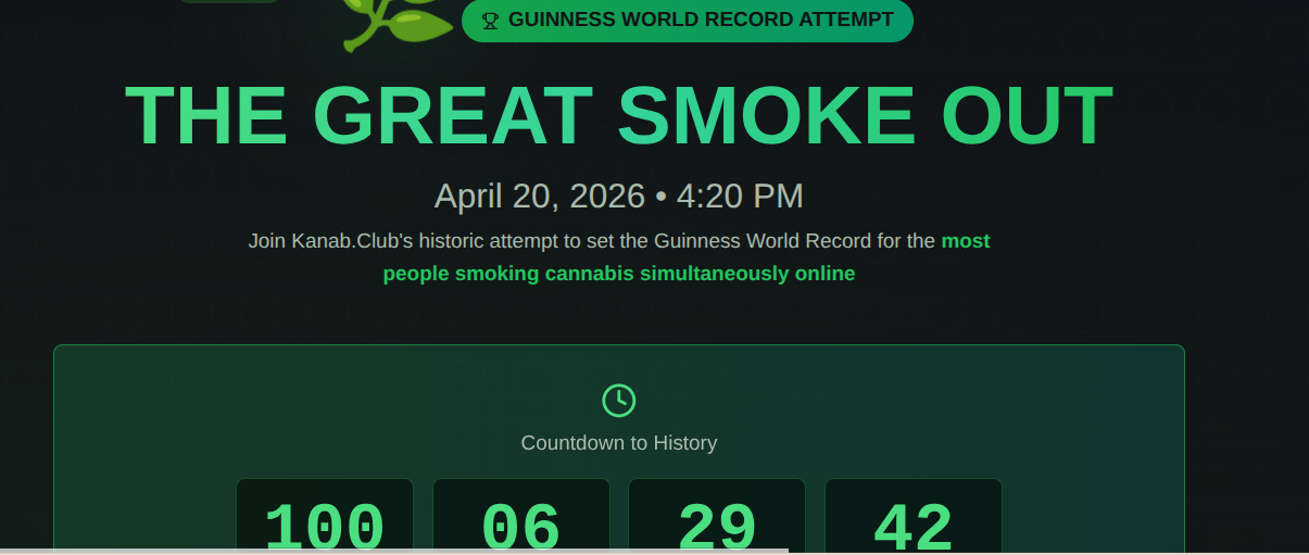Remergify, Everest Networks, and Kanab.Club Announce "The Great Smoke Out" - A Global Online Event Promoting Responsible Cannabis Use 