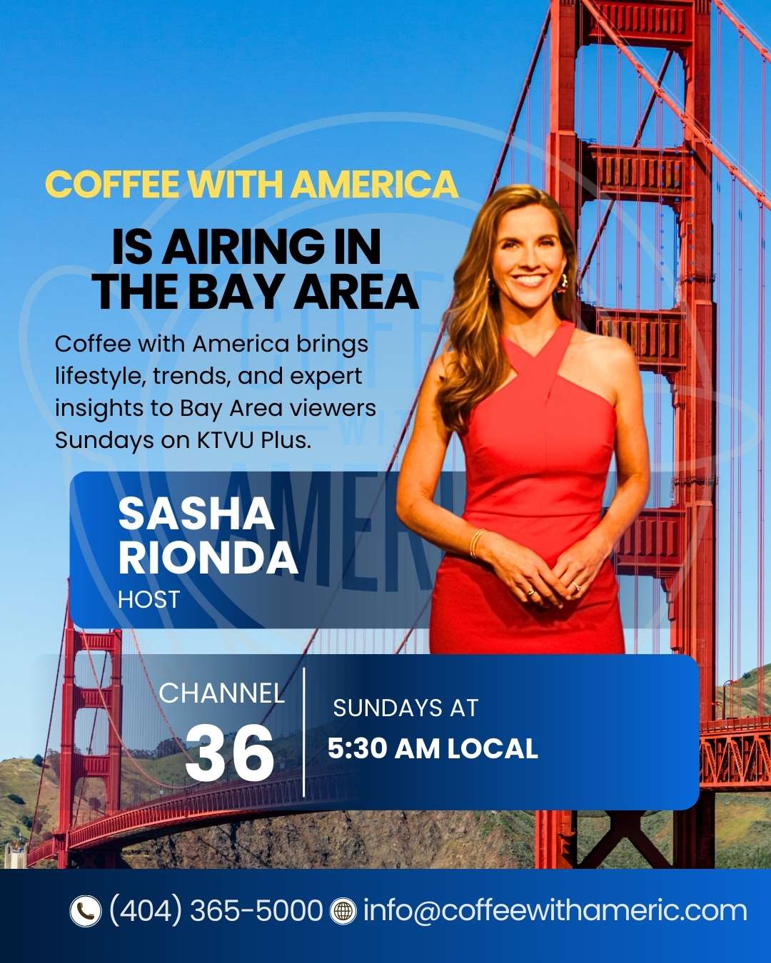 Coffee with America Grows Bay Area Presence on KTVU Plus
