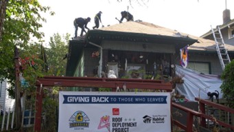 Guardian Roofing Partners with Owens Corning & Habitat for Humanity on Roof Deployment Project-- New Roof for Tacoma Veteran Home