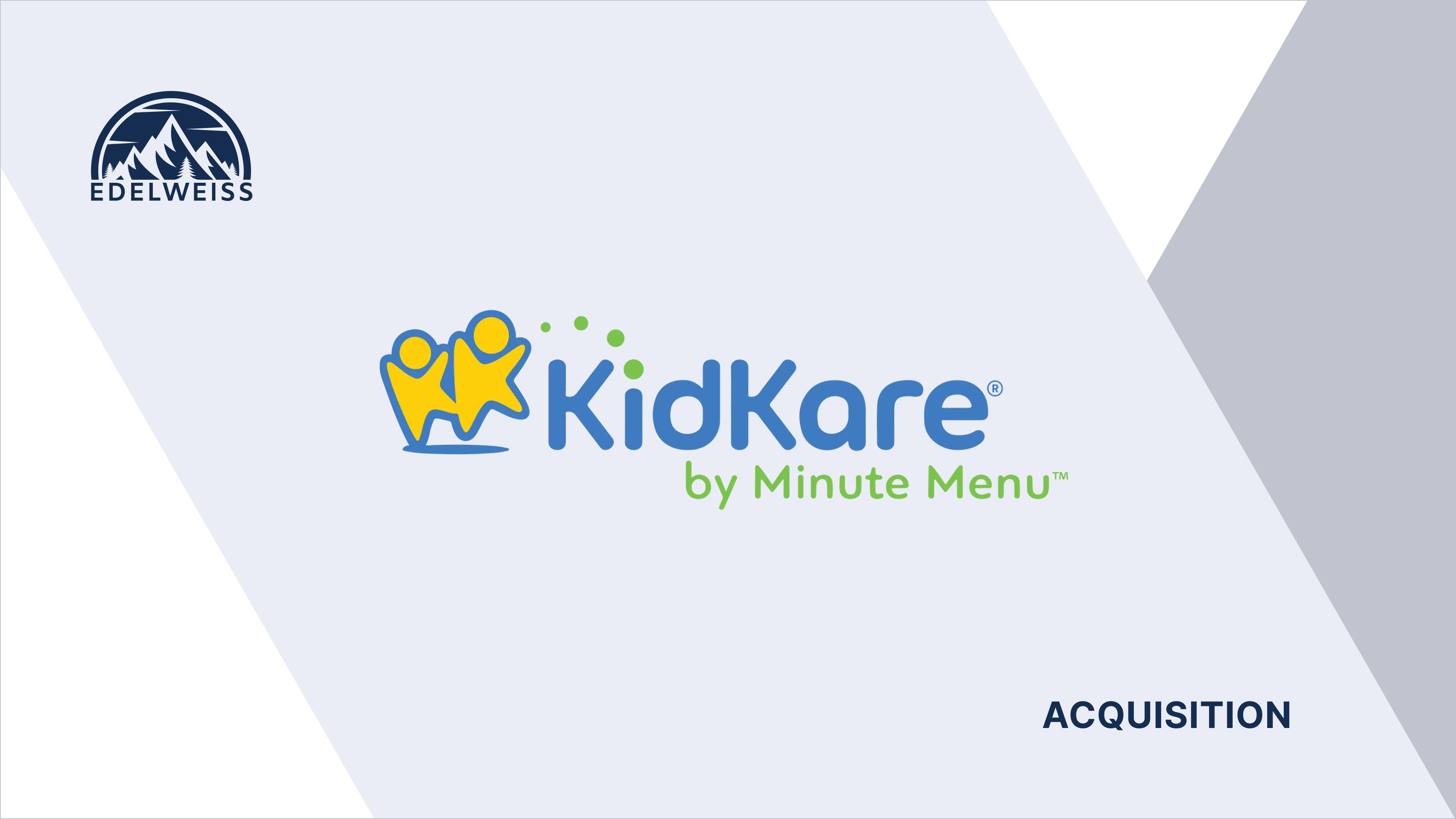  Valsoft Corporation Expands Its Education and Childcare Software Portfolio with the Acquisition of KidKare by Minute Menu