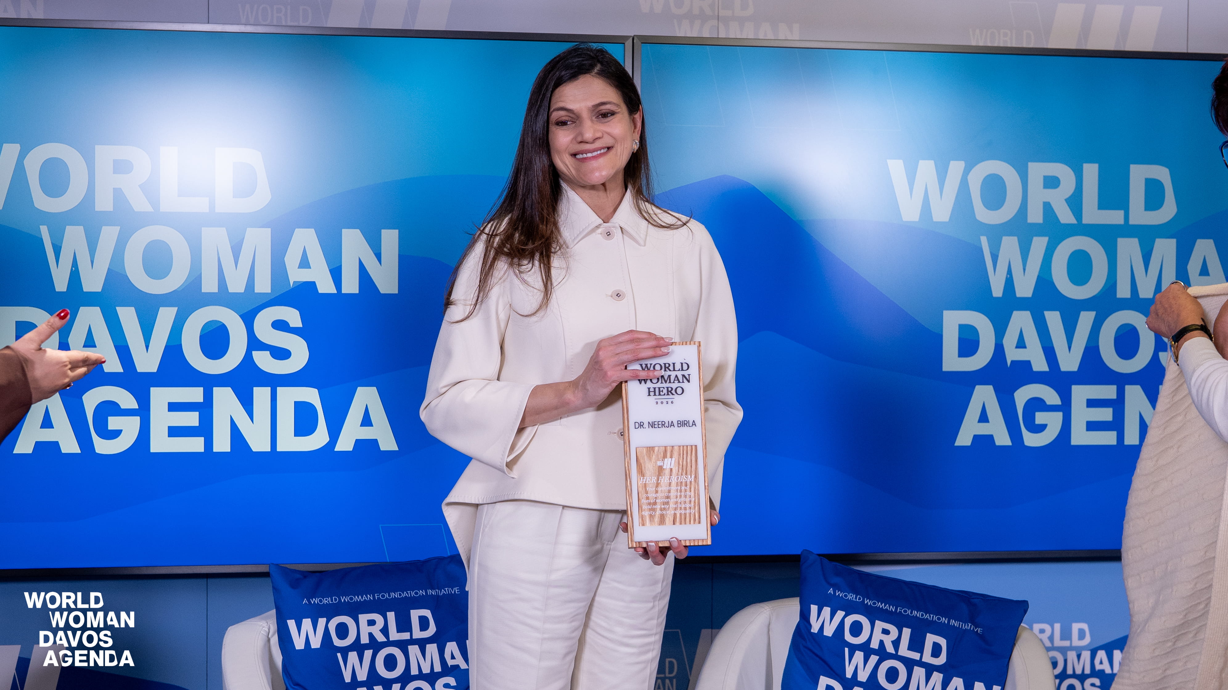 Neerja Birla Named World Woman Hero of the Year for Advancing Mental Health As Economic Infrastructure In Davos