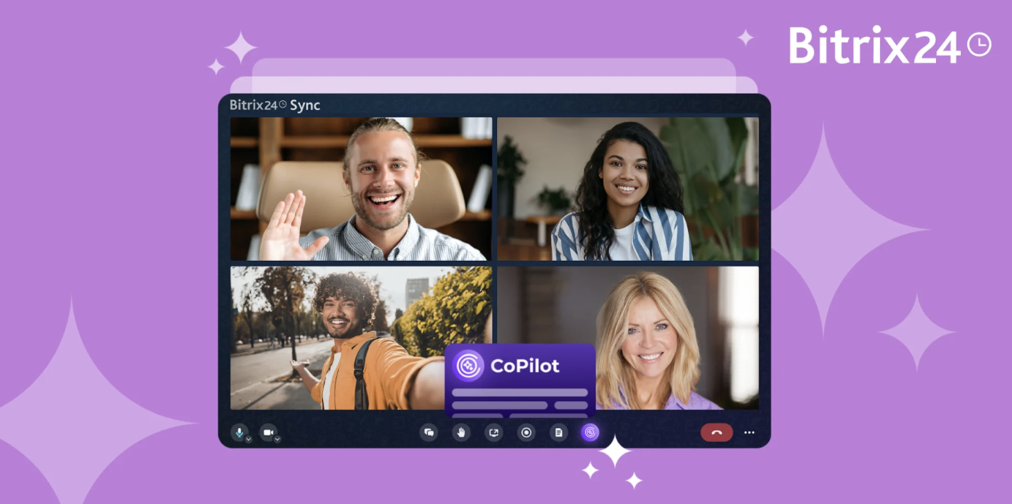 Online Meetings Made Simple: AI-Powered Summaries and Follow-Ups from Bitrix24