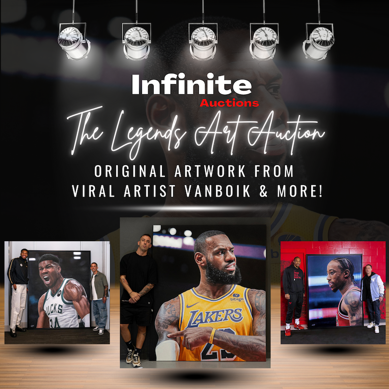 MDCE's Infinite Auctions Unveils "The Legends Art Auction" - A Nearly $3 Million Showcase of Stan Lee-Signed Masterpieces and Viral Sports Art Phenomena