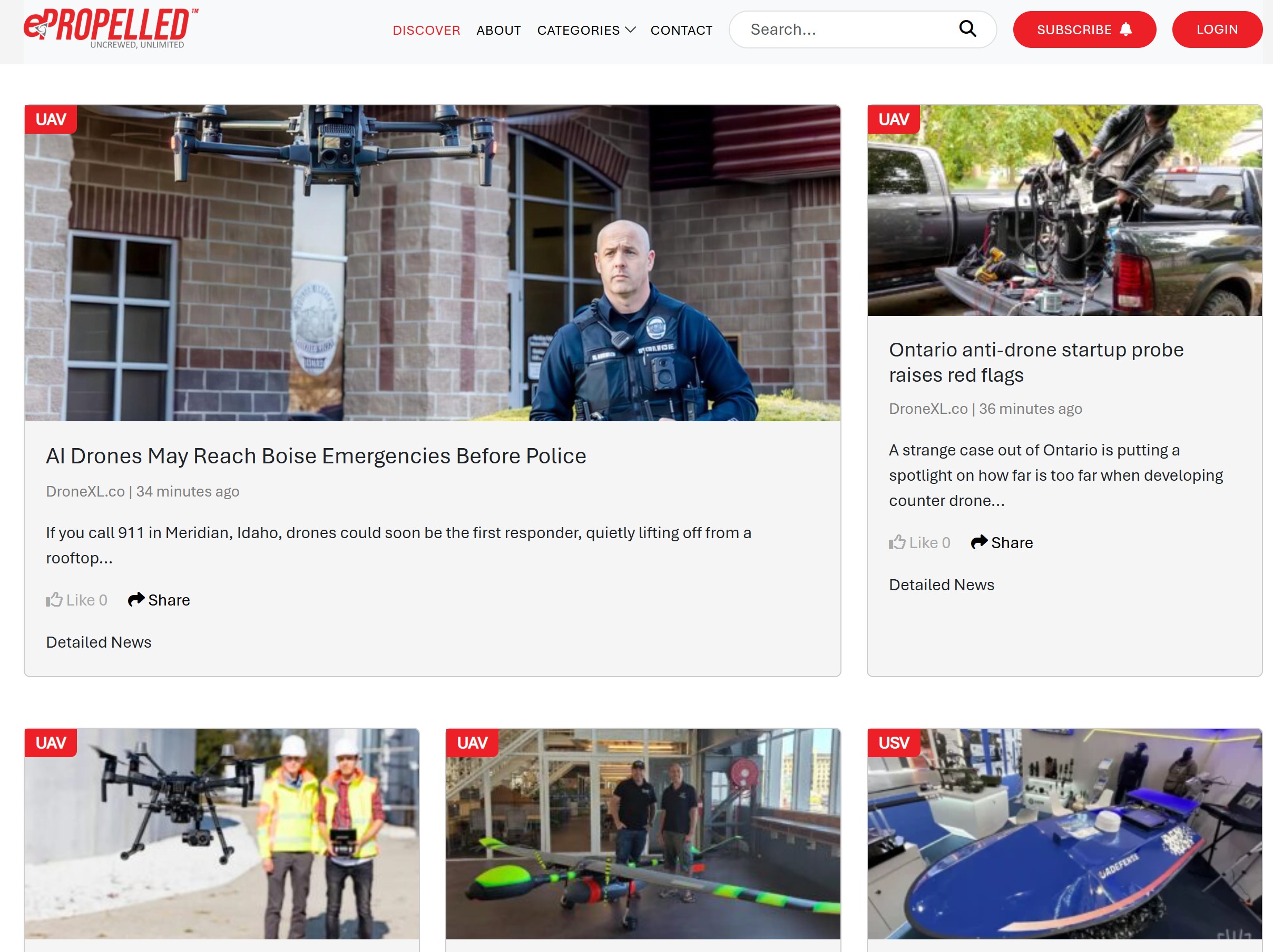 ePropelled Launches Unmanned Systems News Site