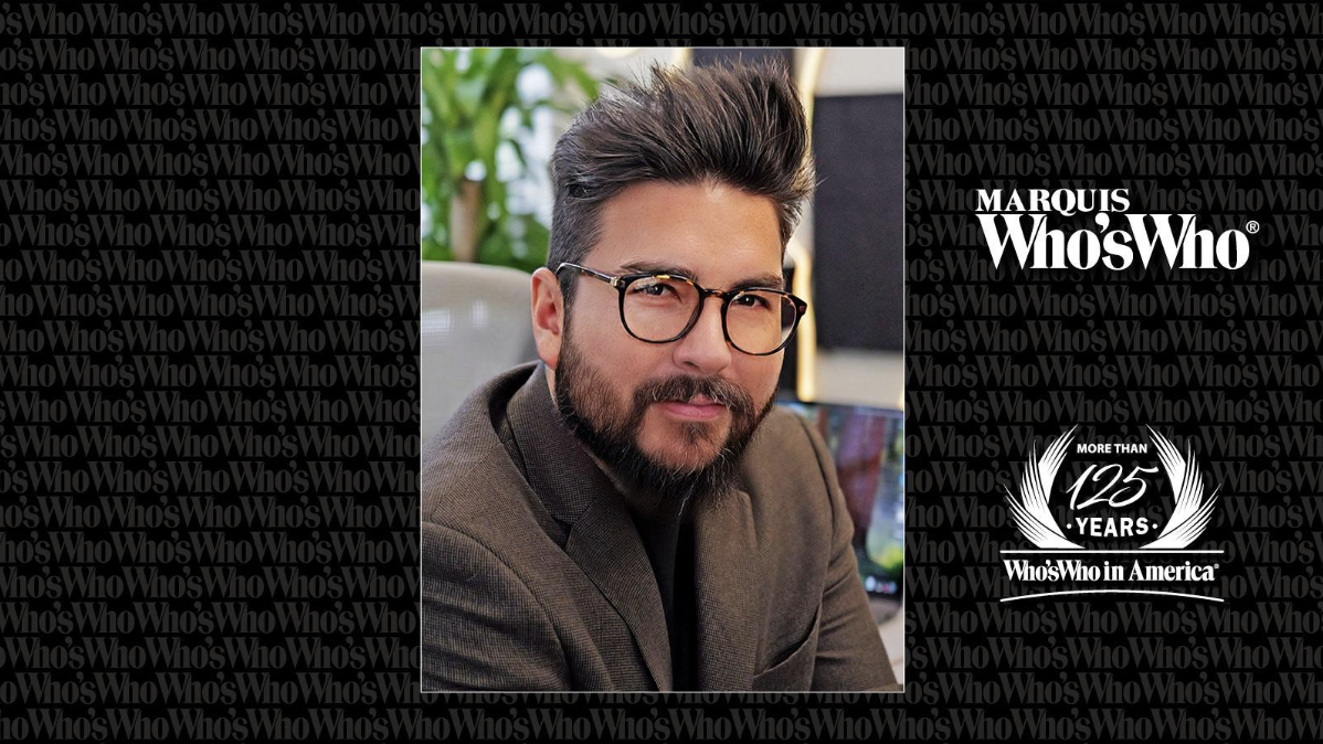 Marquis Who's Who Honors Manuel Rendon for Leadership in Environmental Technology and Material Science