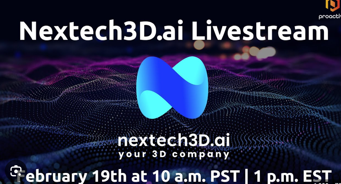 Nextech3D.ai Delivers Q3 +59% YoY Revenue Growth and +20% Sequential Gain With Record 95% Gross Margins; Operating Loss Improved by 46% ($696K) As Company Enters New AI‑Driven Growth Cycle