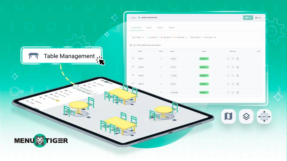 MENU TIGER Rolls Out Table Management Feature for Faster, Smoother Service in 2026