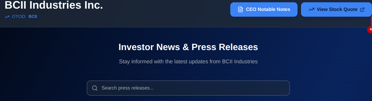 BCII Receives Very Favorable Accounting Treatment Opinion for Its Coupon Token Program 