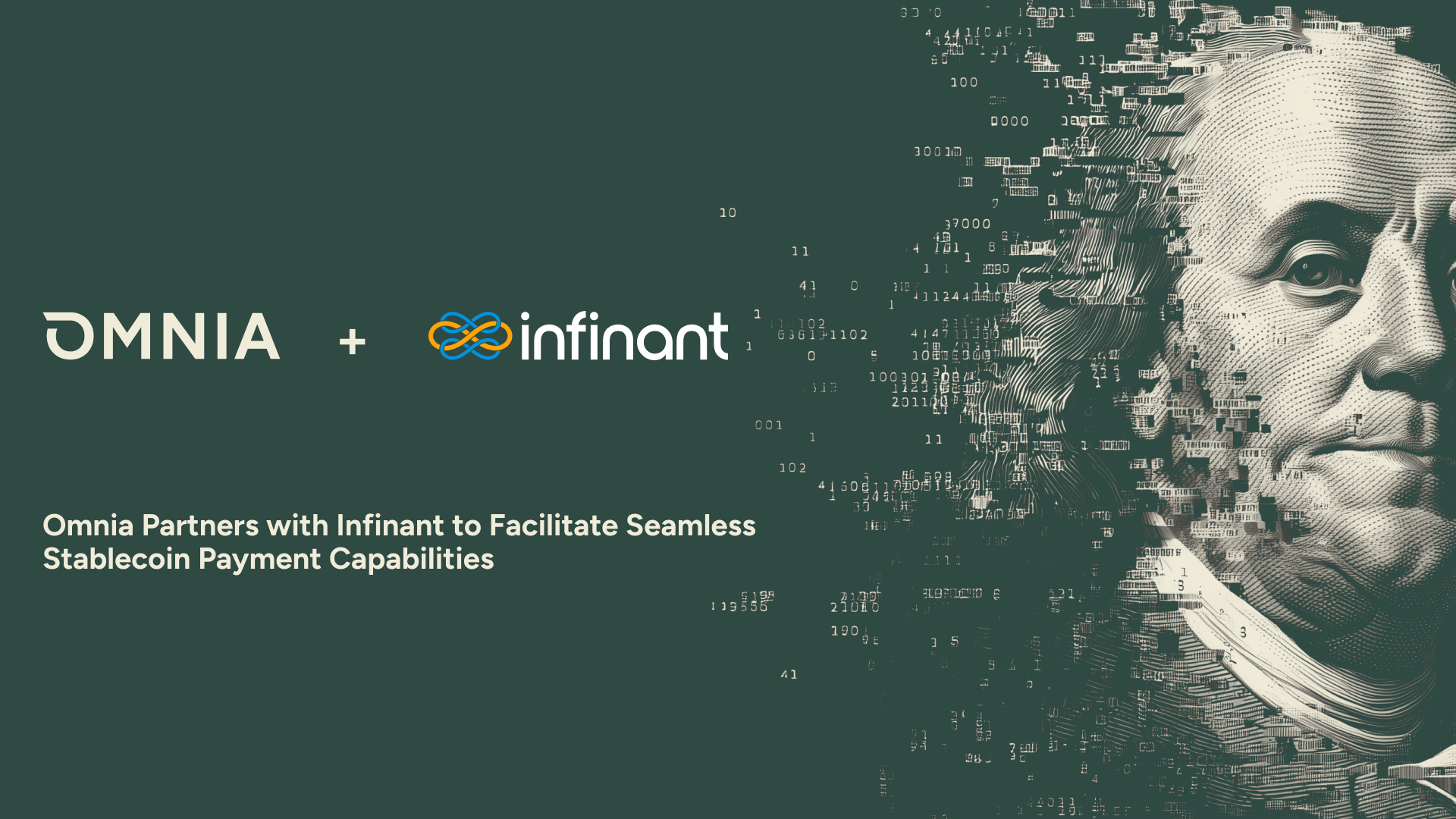 Omnia Partners with Infinant to Facilitate Seamless Stablecoin Payment Capabilities