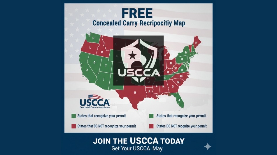 USCCA Free 2026 Concealed Carry Reciprocity Map: What You Need To Know