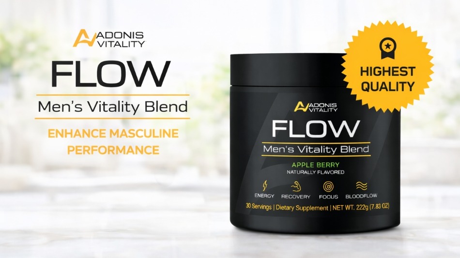 Adonis Vitality FLOW Review 2026: Does Nitric Oxide Support Powder ...